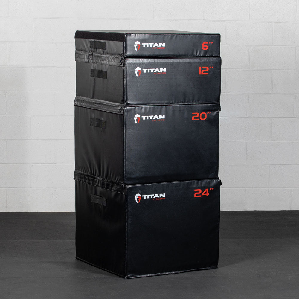 Stackable Soft Foam Plyometric Boxes | 1