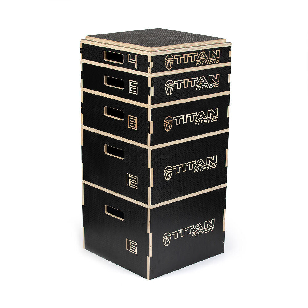 Stackable Wooden Plyometric Boxes | 2