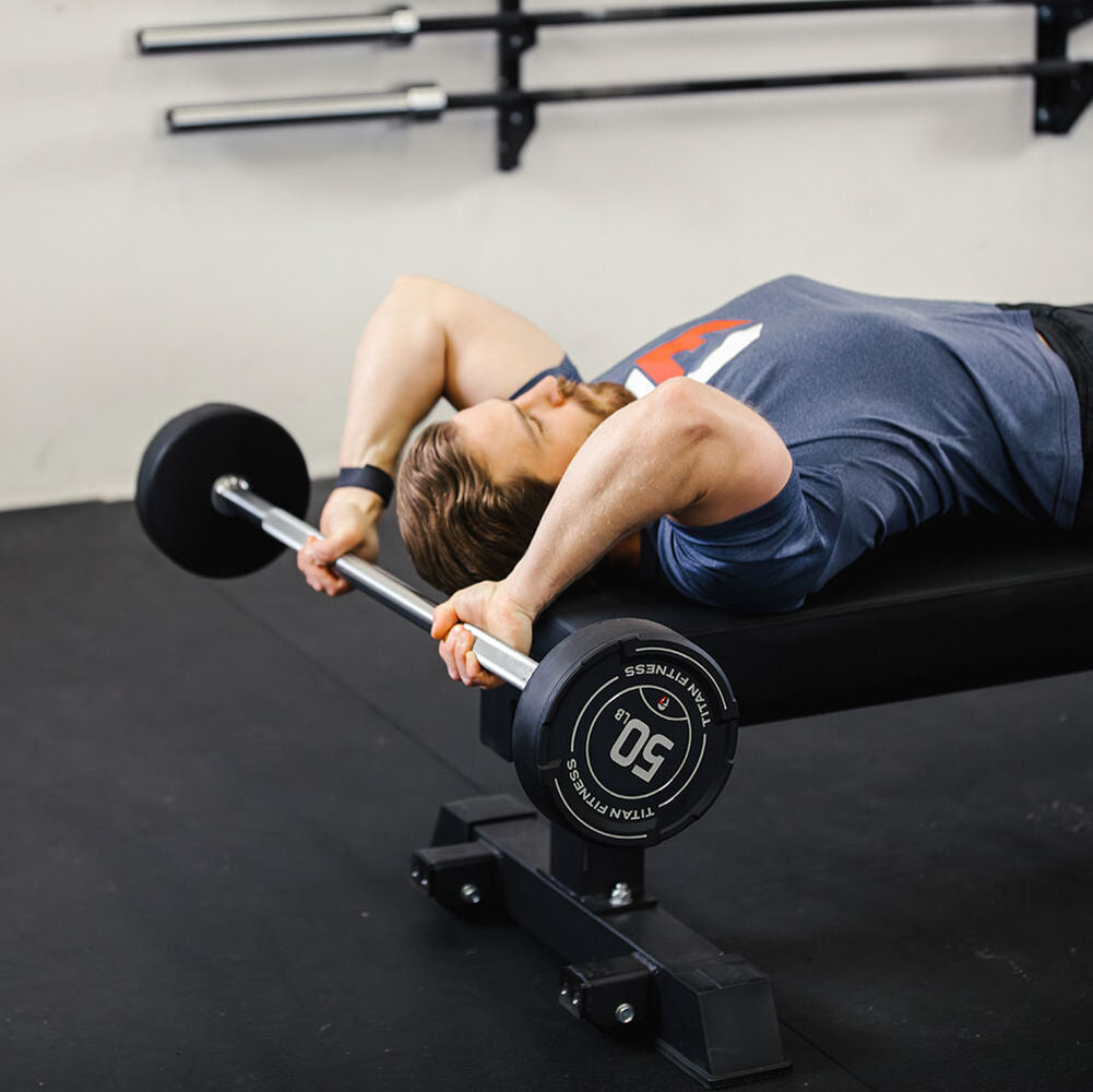 Straight Fixed Urethane Barbells | 1