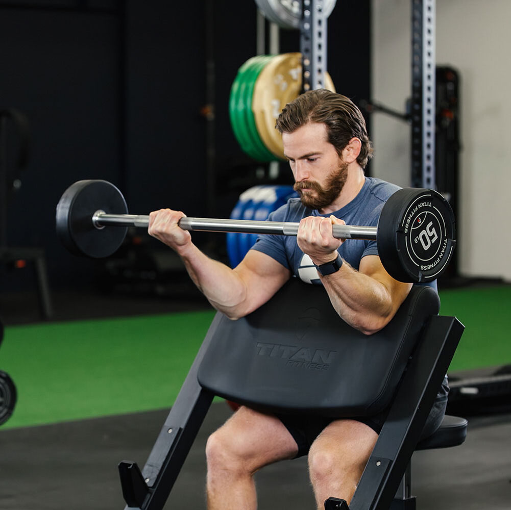 Straight Fixed Urethane Barbells | 3