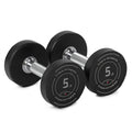 LB Round Urethane Dumbbells | 5 LB