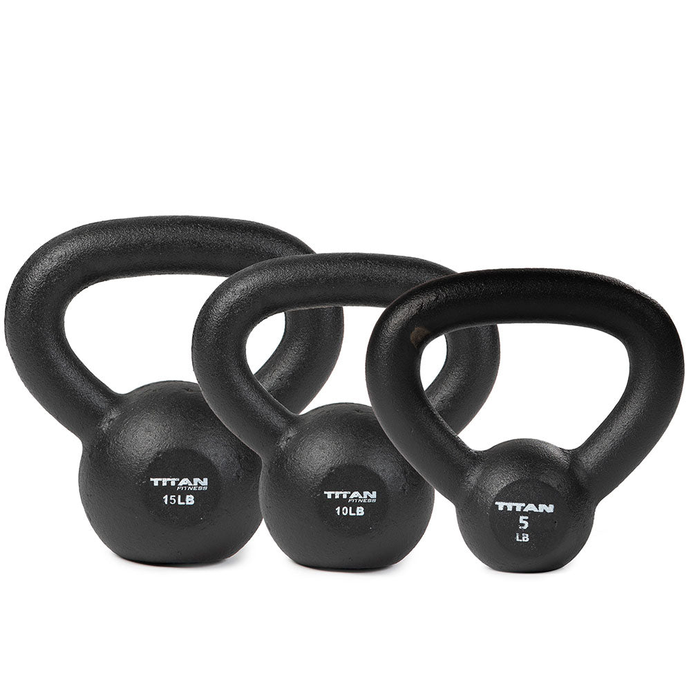 LB Cast Iron Kettlebells | 30 LB Set