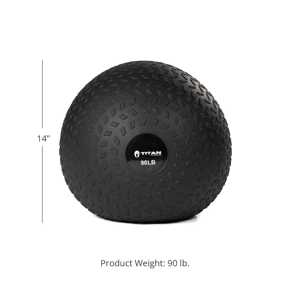 Rubber Tread Slam Balls | 90 LB Detail