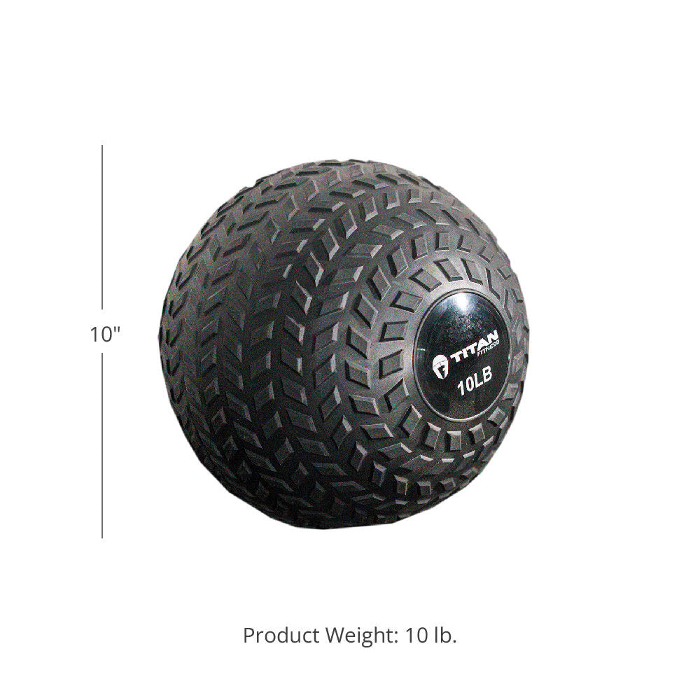 Rubber Tread Slam Balls | 10 LB Detail