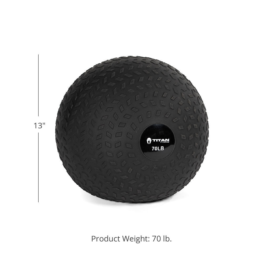 Rubber Tread Slam Balls | 70 LB Detail