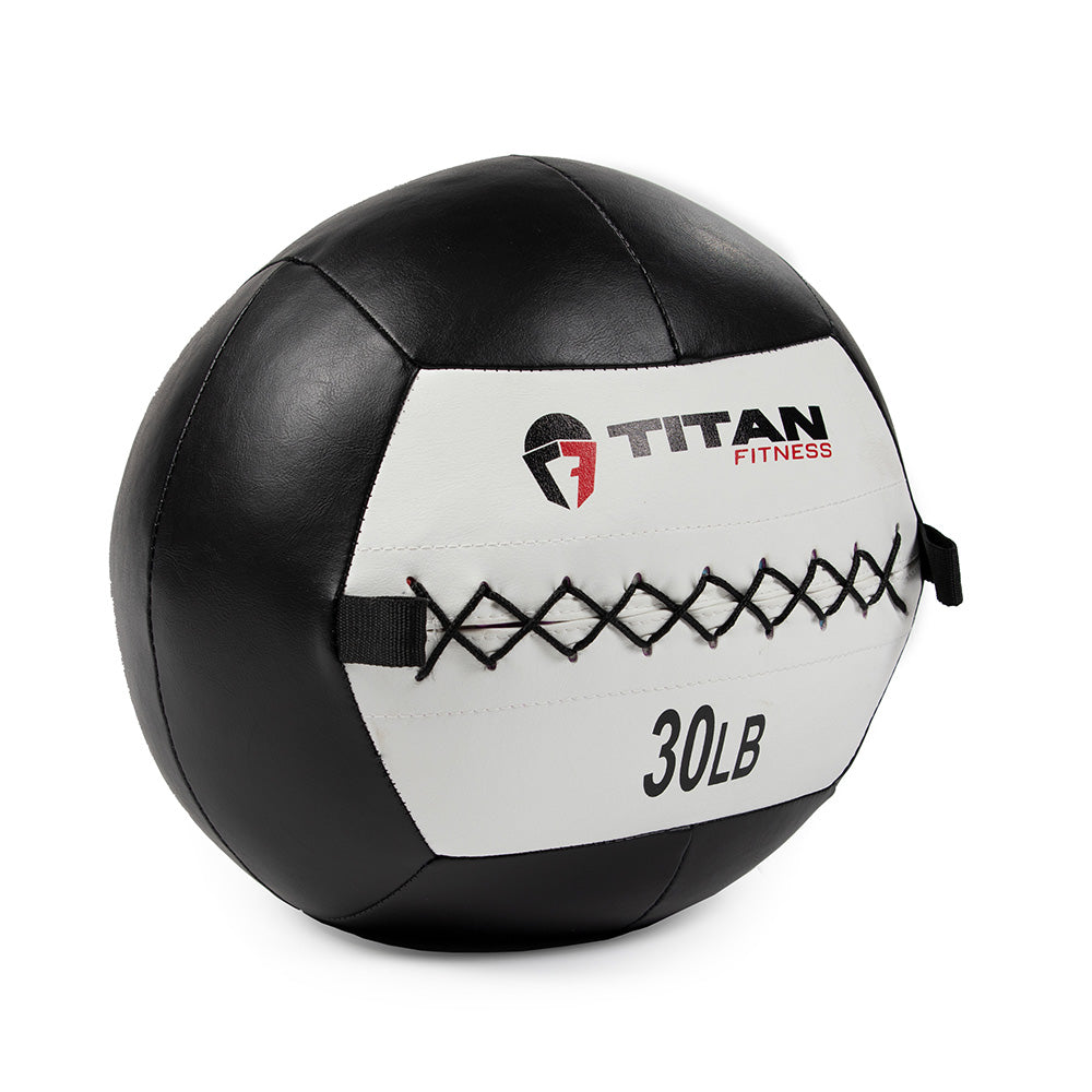 Soft Leather Medicine Wall Ball | 30 LB