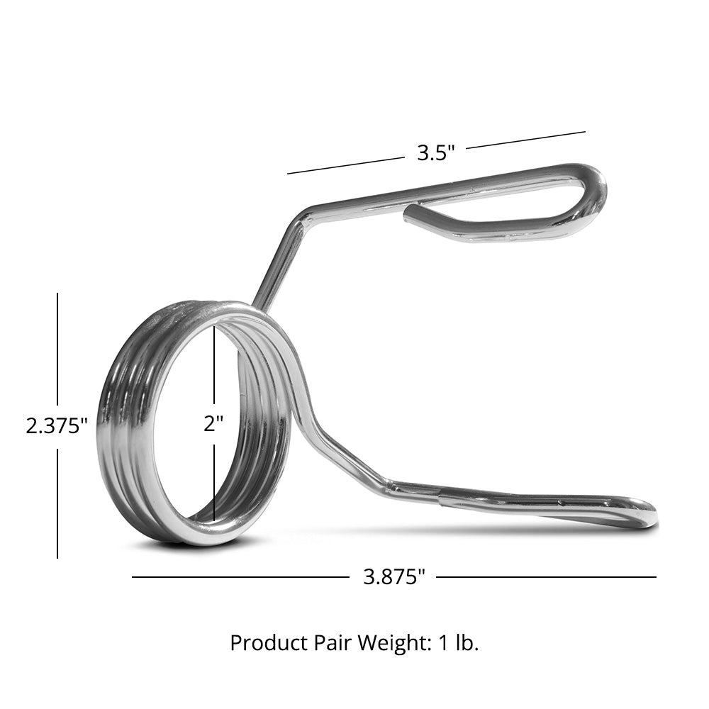Olympic Barbell Spring Clips