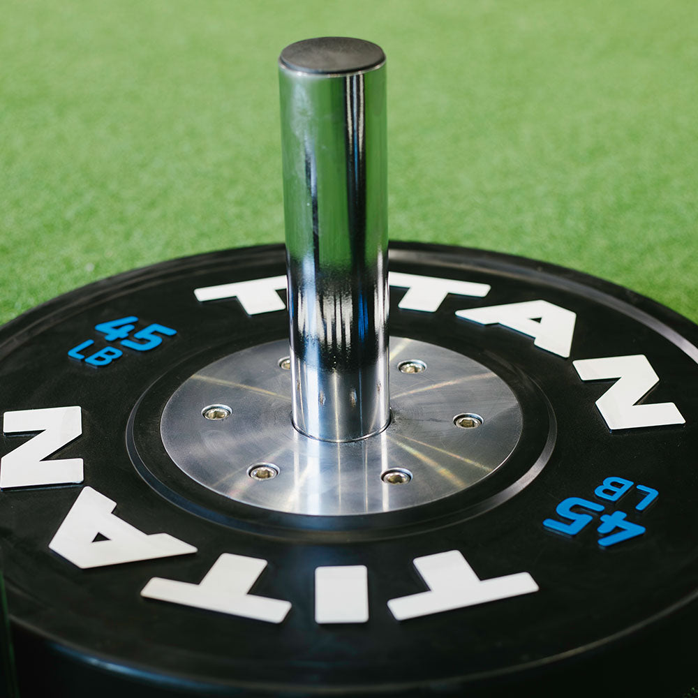 Mini Farmer's Walk Handles with Olympic Weight Posts