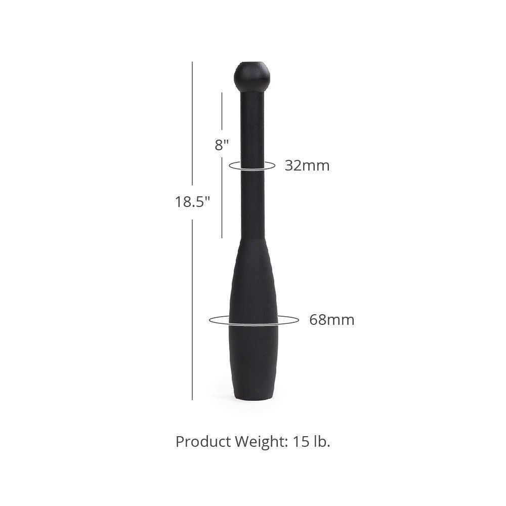 Steel Weight Clubs | 15 LB Detail