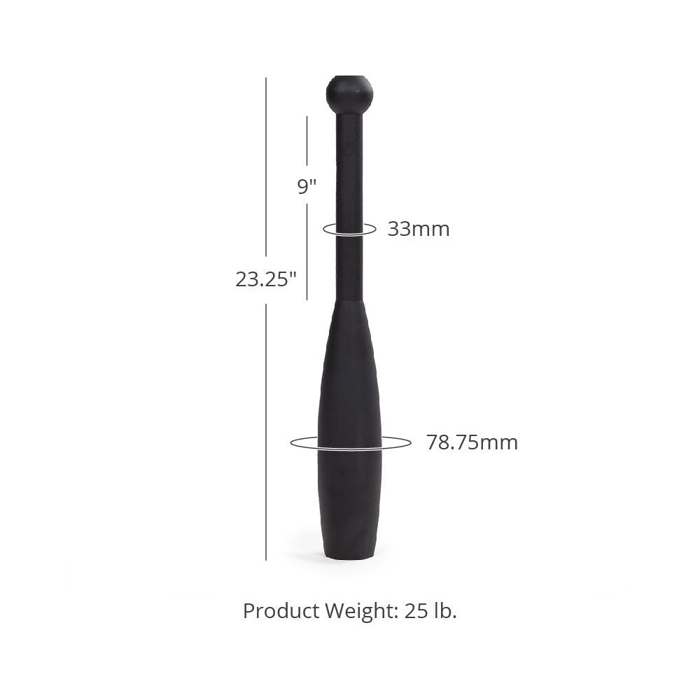 Steel Weight Clubs | 25 LB Detail