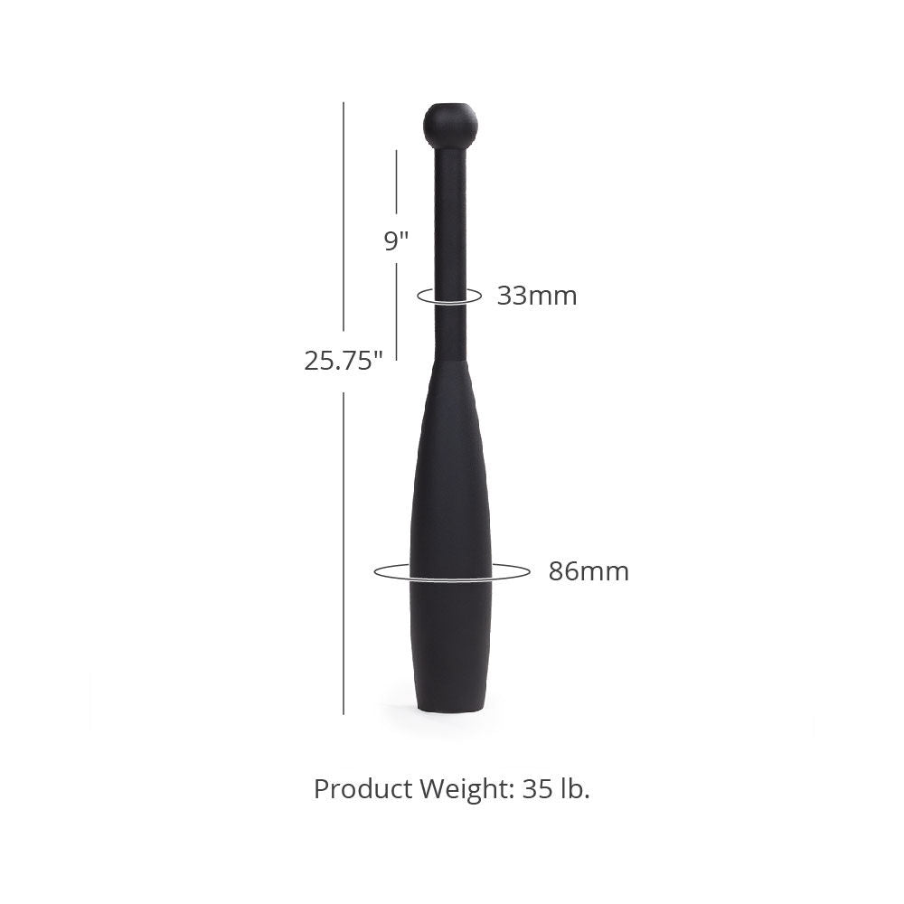 Steel Weight Clubs | 35 LB Detail