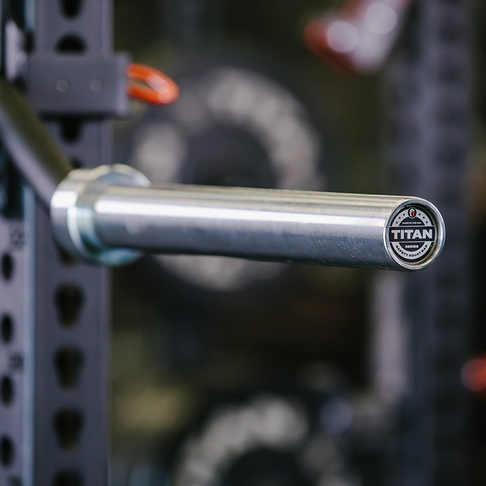 USA Made TITAN Series Safety Squat Bar
