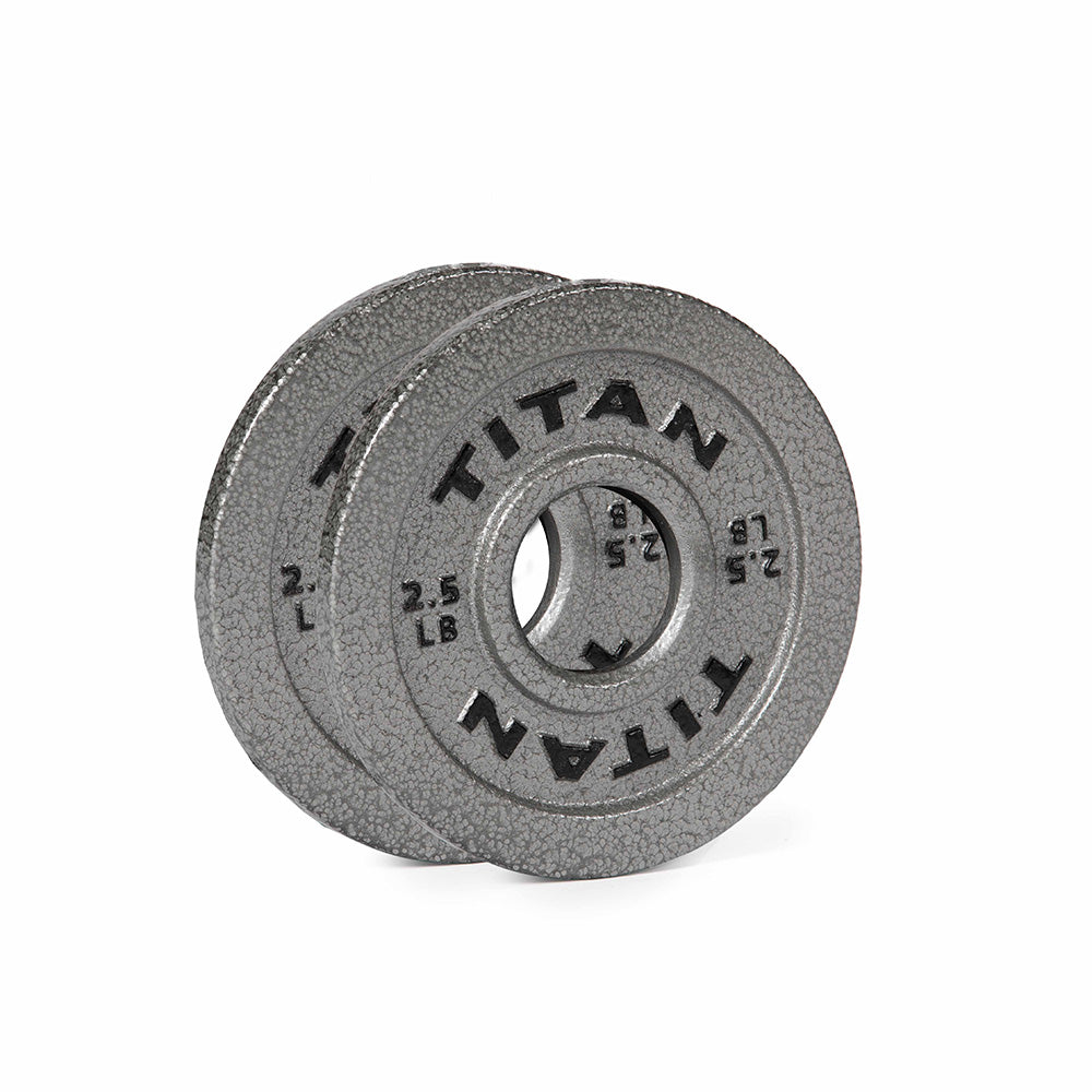 LB Cast Iron Olympic Plates | 2.5 LB Pair