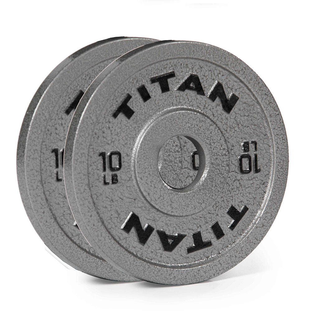 LB Cast Iron Olympic Plates | 10 LB Pair
