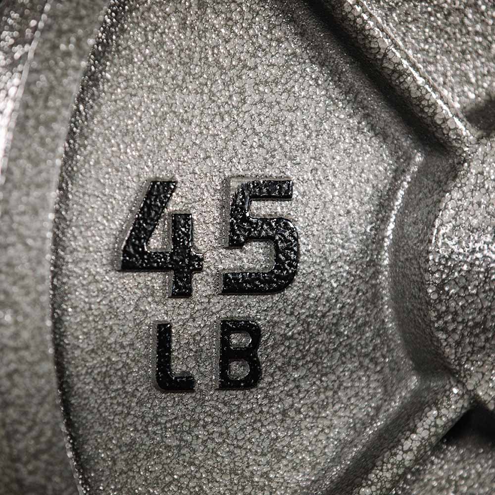 LB Cast Iron Olympic Plates | 245 LB Set
