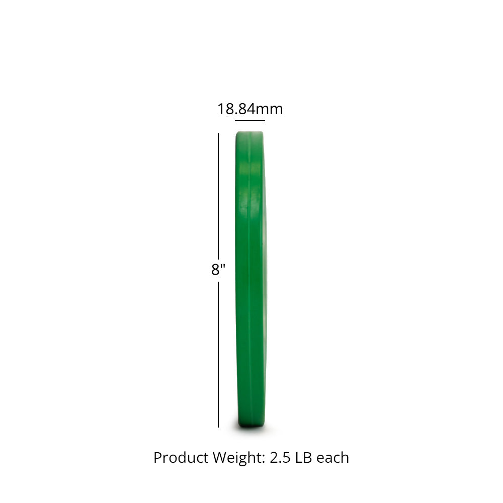 LB Color Change Plates | 2.5 LB Detail 2