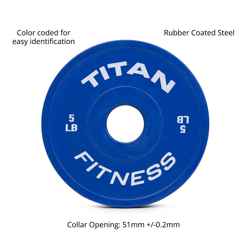 LB Color Change Plates | 5 LB Detail