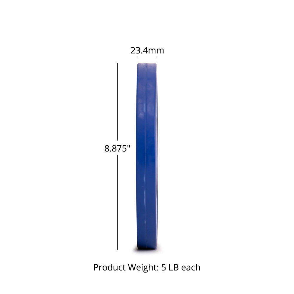 LB Color Change Plates | 5 LB Detail 2