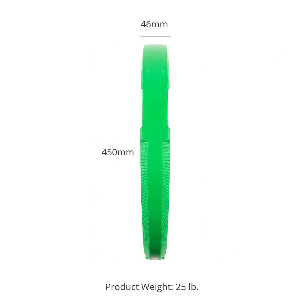EZ-Grip Color Bumper Plates | 25 LB Detail 2