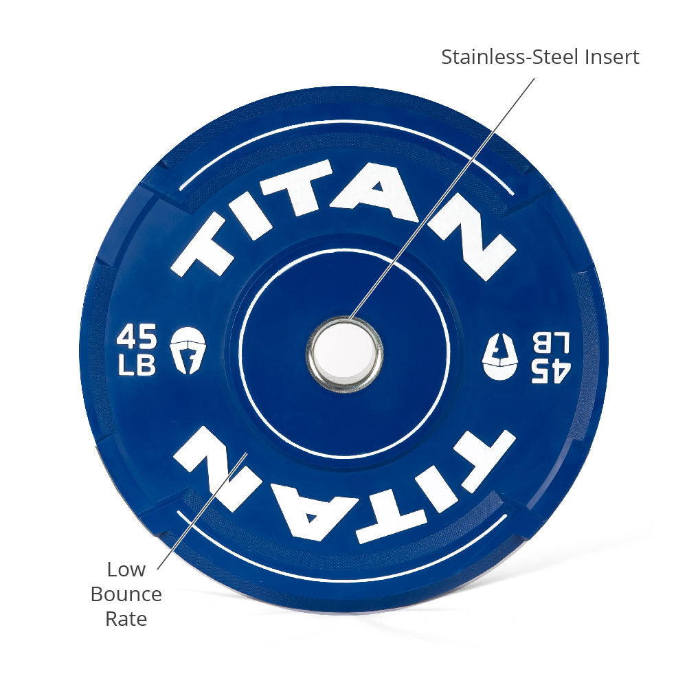 EZ-Grip Color Bumper Plates | 45 LB Detail