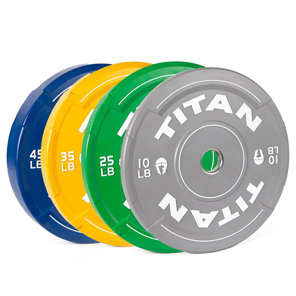 EZ-Grip Color Bumper Plates | 230 LB Set