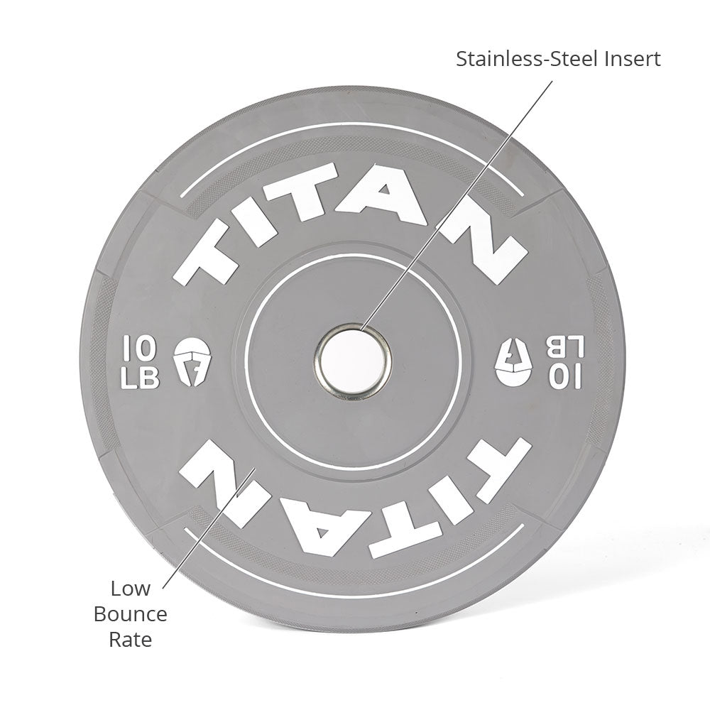EZ-Grip Color Bumper Plates | 230 LB Set Detail