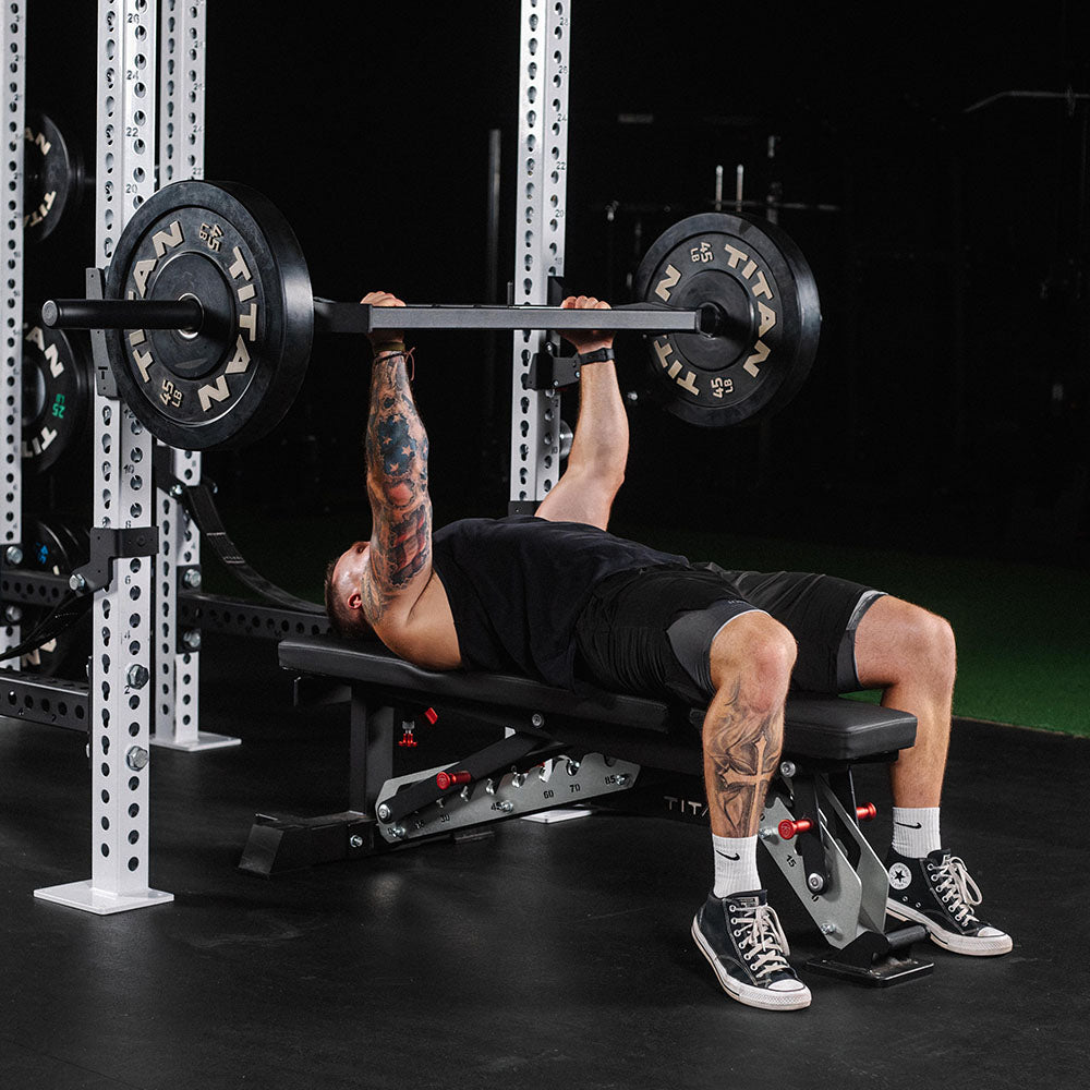 Angled Multi-Grip Barbell