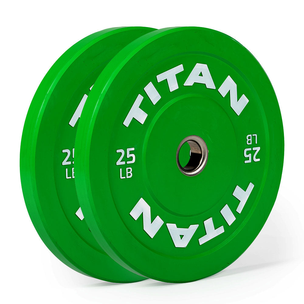 LB Economy Color Bumper Plates | 25 LB