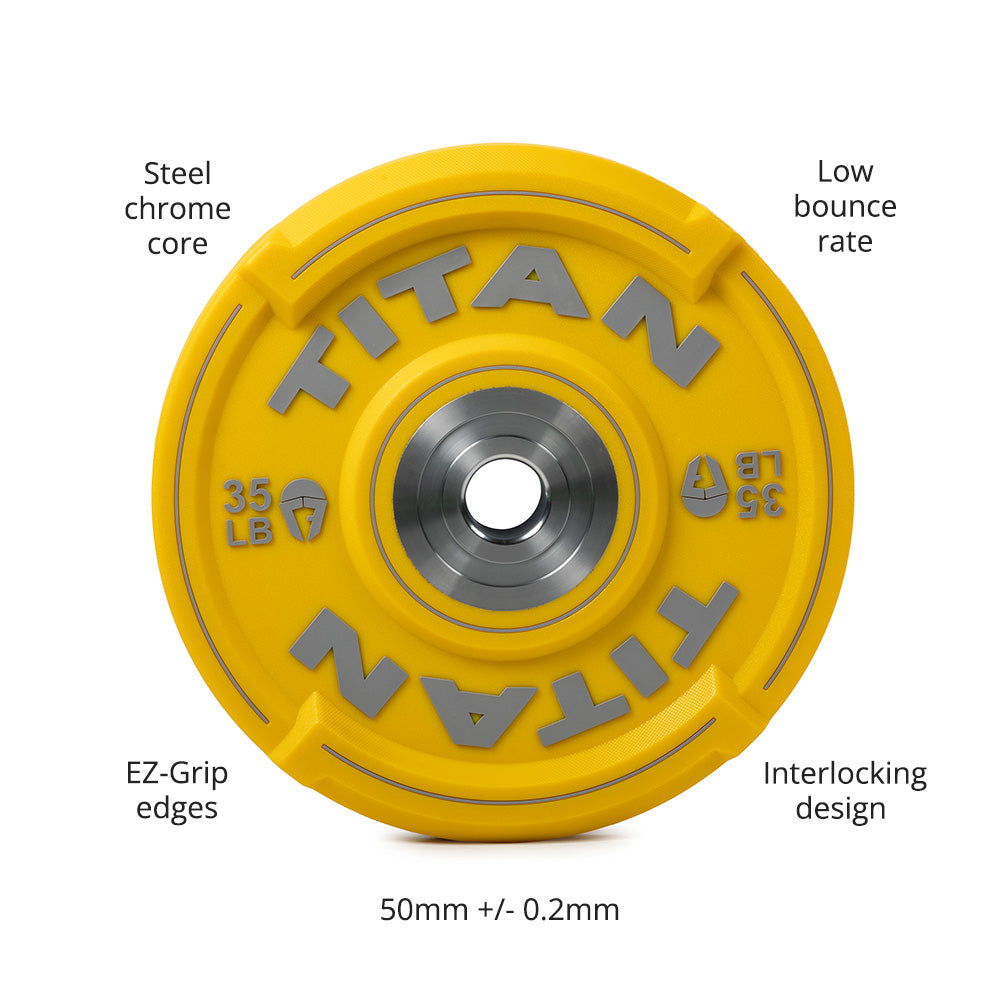 EZ-Grip Elite Urethane Color Plates | 35 LB Detail