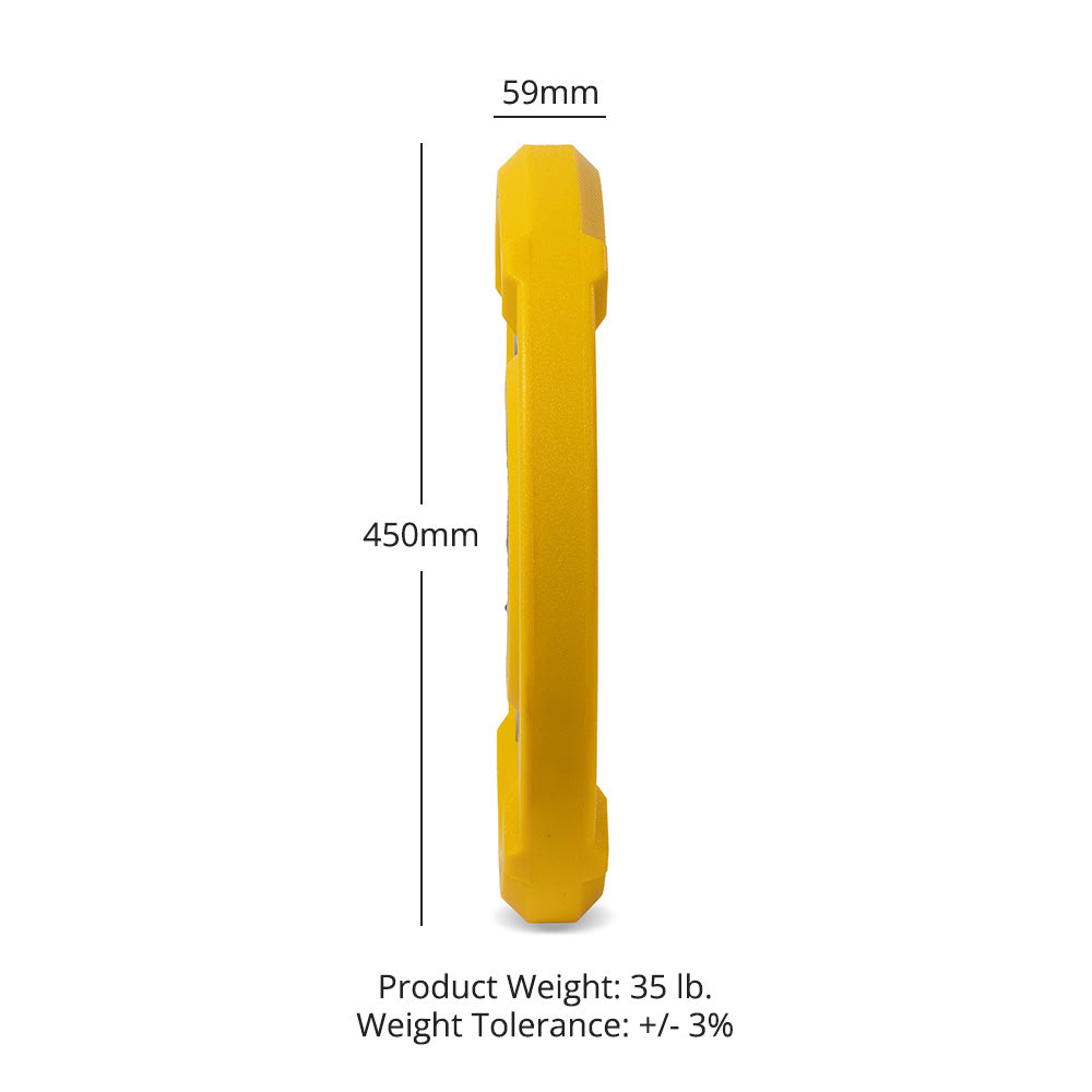 EZ-Grip Elite Urethane Color Plates | 35 LB Detail 2