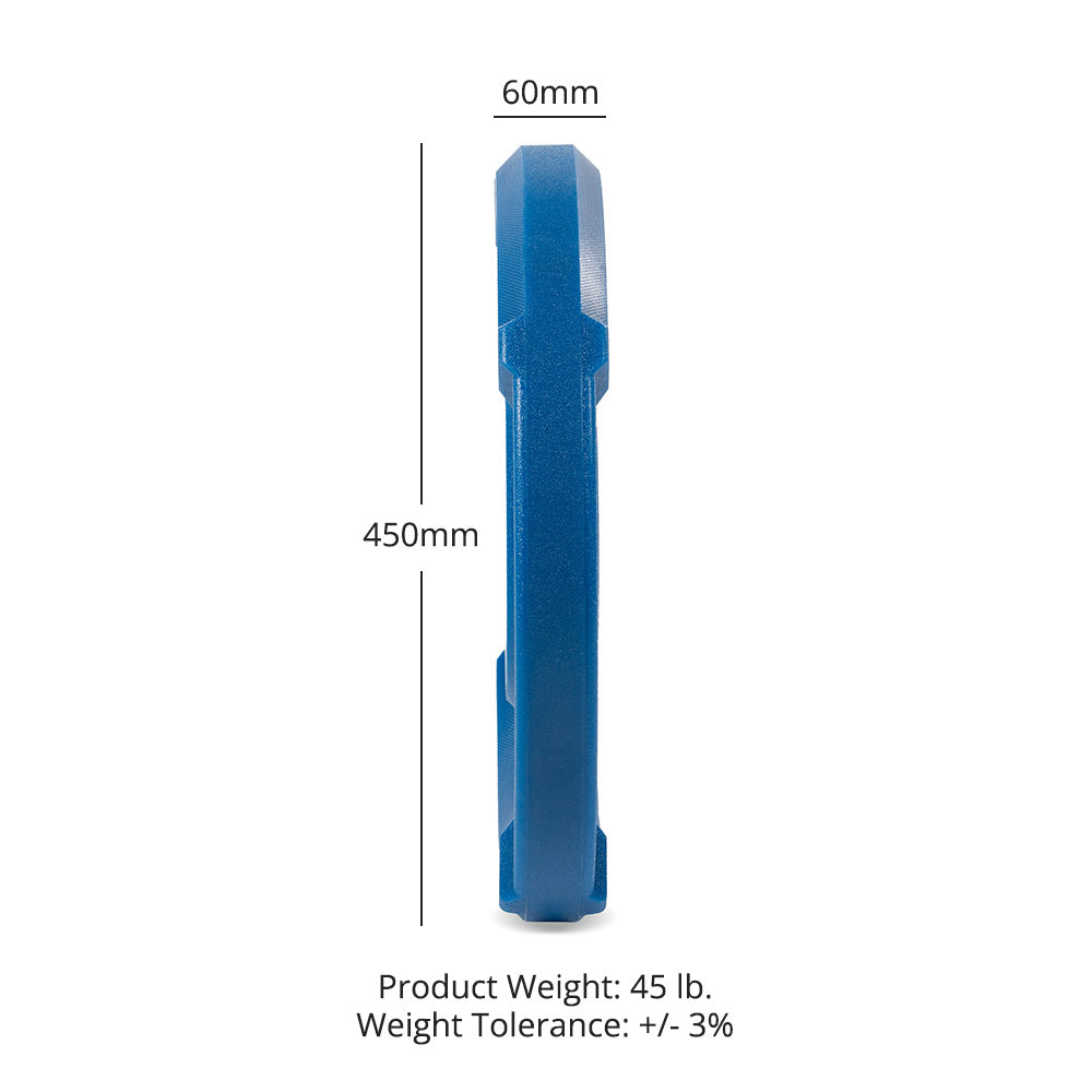 EZ-Grip Elite Urethane Color Plates | 45 LB Detail 2