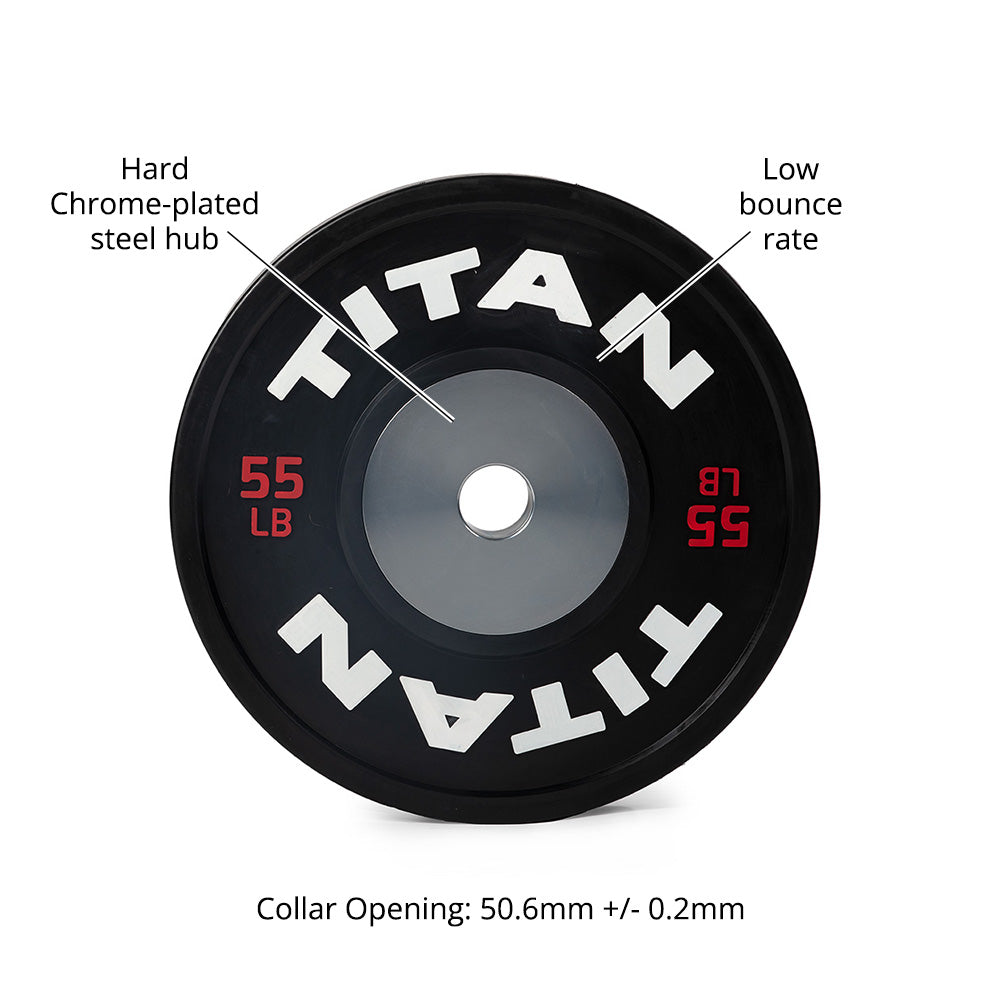 LB Elite Competition Plates | 55 LB Detail