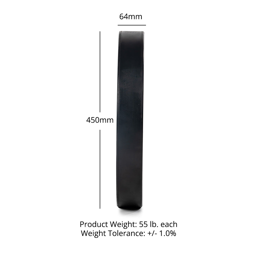 LB Elite Competition Plates | 55 LB Detail 2