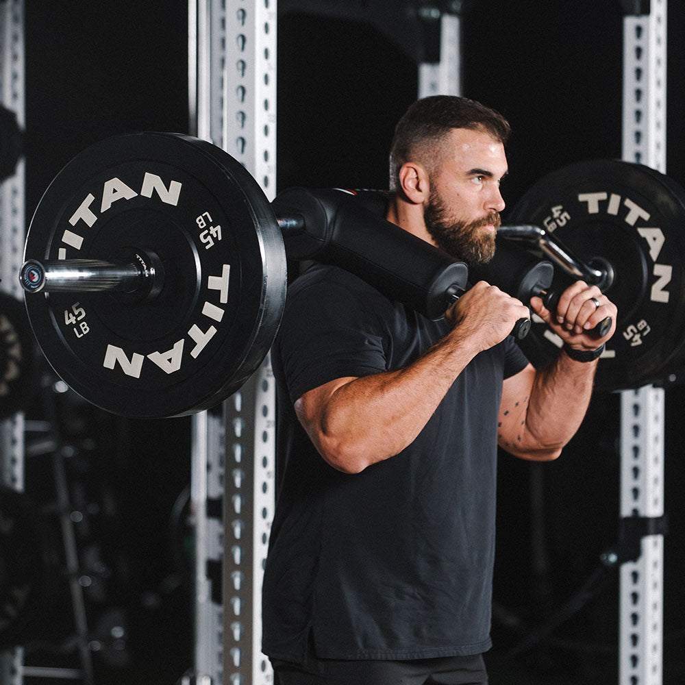 LB Economy Black Bumper Plates | 4