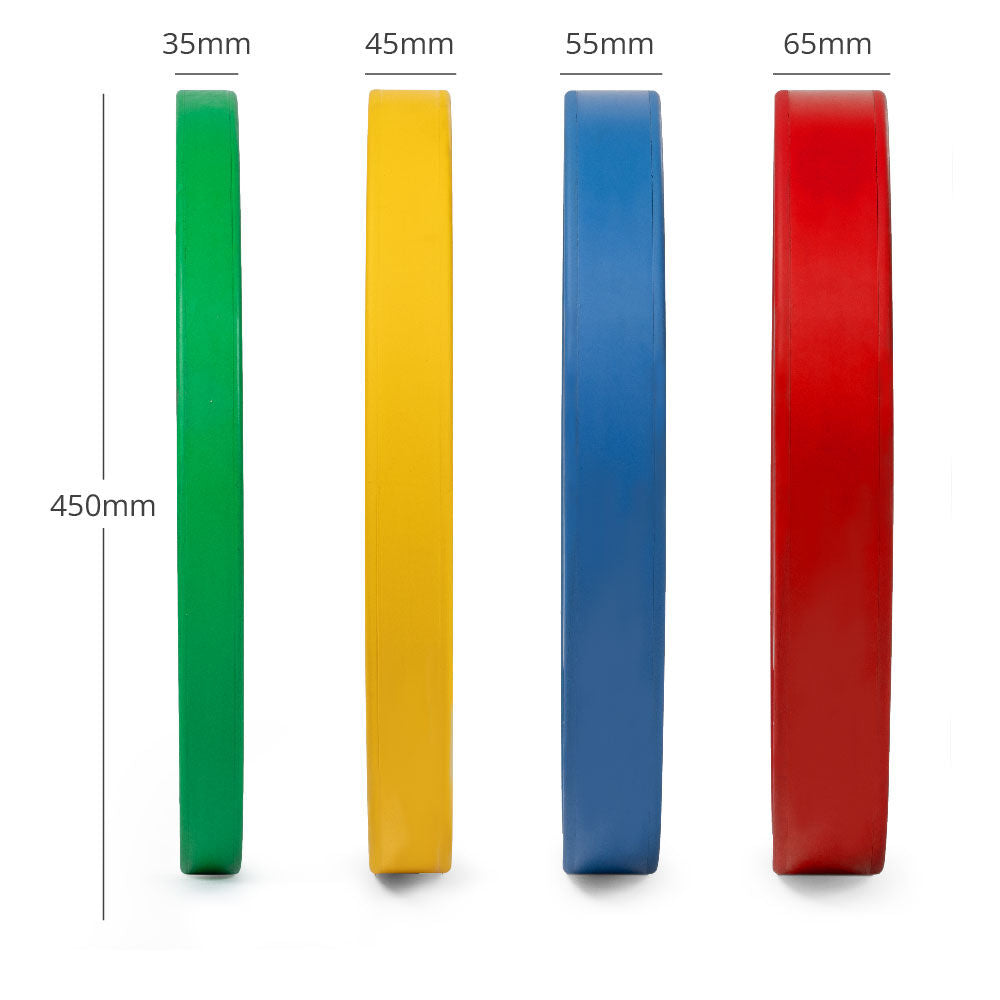 KG Elite Color Olympic Bumper Plates | 3