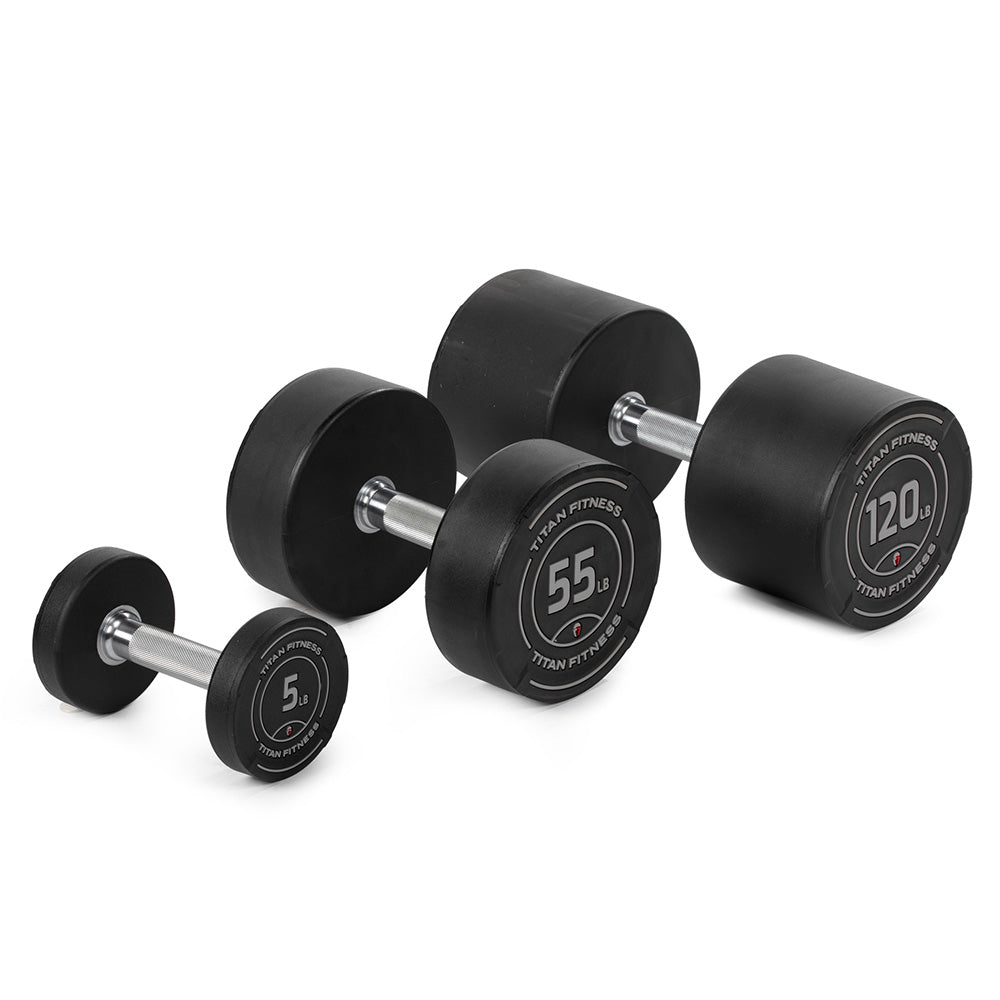 LB Round Urethane Dumbbells | 2