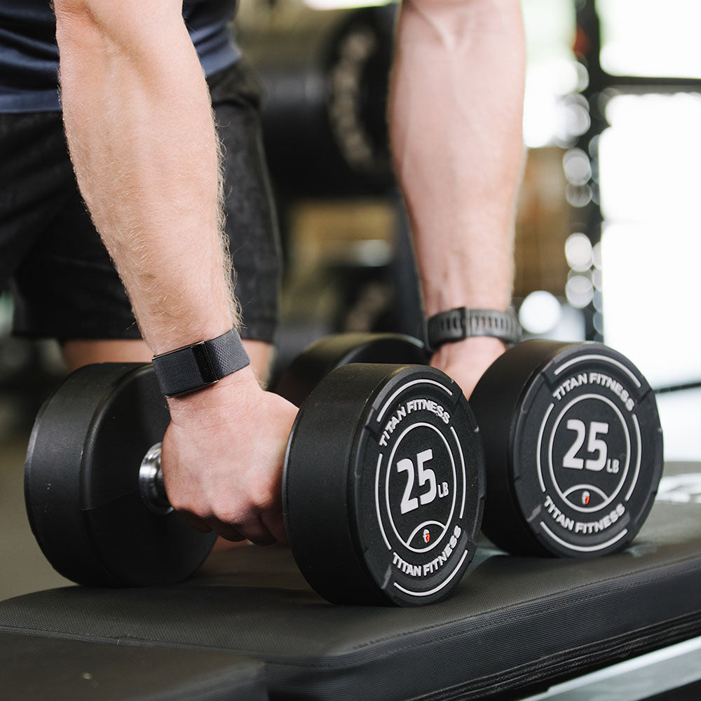 LB Round Urethane Dumbbells | 7